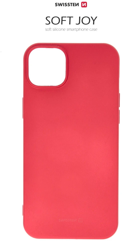 Swissten Soft Joy Silikoninis dėklas for Apple iPhone 15 Plus
