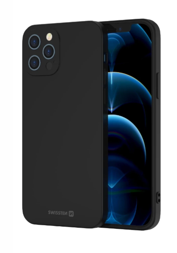 Dėklas SWISSTEN SOFT JOY galinis dangtelis, skirtas Xiaomi Redmi 13 4G juodas