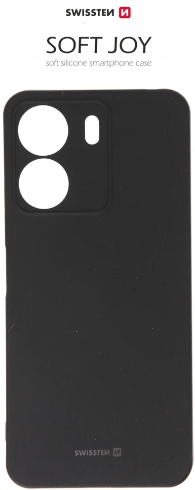 Dėklas SWISSTEN SOFT JOY Pouzdro pro XIAOMI REDMI 13C 4G juoda