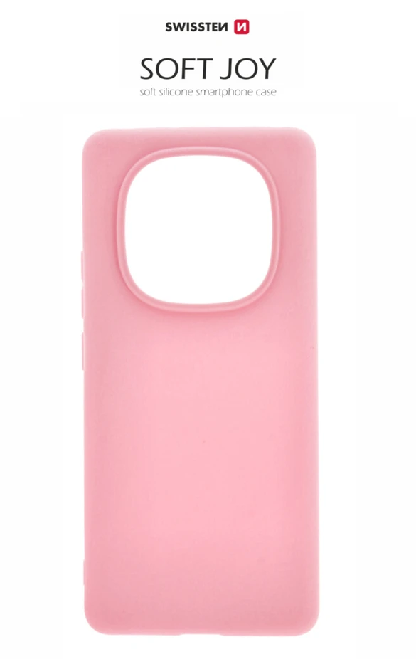 „Swissten“ minkštas „Joy“ dėklas, skirtas „Xiaomi Redmi Note 14 Pro 5G“