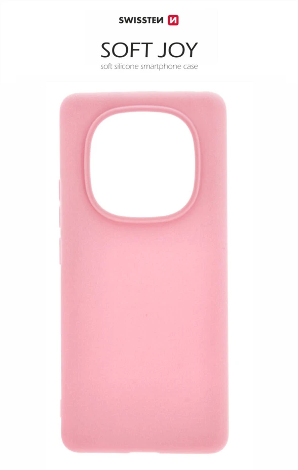 „Swissten“ minkštas džiaugsmo dėklas, skirtas „Xiaomi Redmi Note 14 Pro Plus 5G“