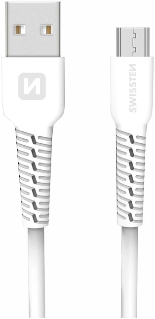 Swissten duomenų kabelis USB / Micro USB 1,2 m