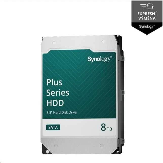 SYNOLOGY HAT3320-8T 3,5" SATA kietasis diskas, NAS kokybės, skirtas J Value ir Plus įrenginiams, 8 TB. Patobulintas suderinamumas ir valdymas.