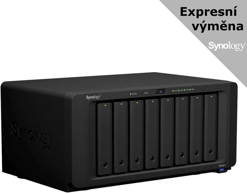 Serveris Synology Sinologija | Bokštas NAS | DS1821+ | Iki 8 HDD/SSD Hot-Swap | AMD Ryzen | „Ryzen V1500B Quad Core“ | Procesoriaus dažnis 2,2 GHz | 4 GB | DDR4