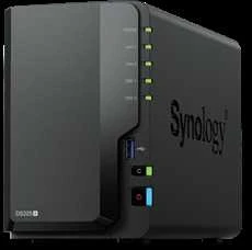 Serveris „Synology DS225+“ 2 skyrių NAS stacionarus diskas „Intel® Celeron® J4125“ 2 GB DDR4 „Synology DSM Juodas“ – tik „Synology“ kietasis diskas
