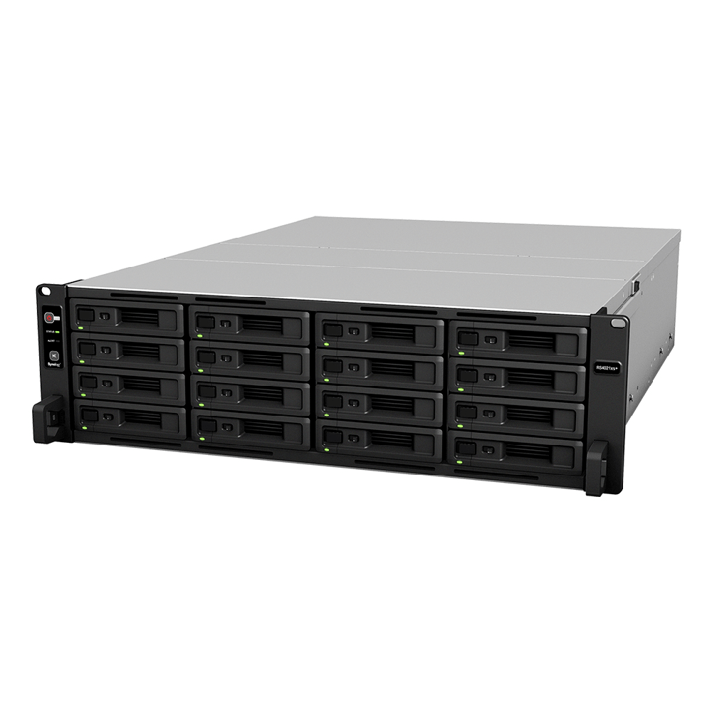 Serveris Synology | RS4021xs+ - NAS serveriai | Intel Xeon | D-1541 | Procesoriaus dažnis 2.7 GHz | 0 GB | DDR4