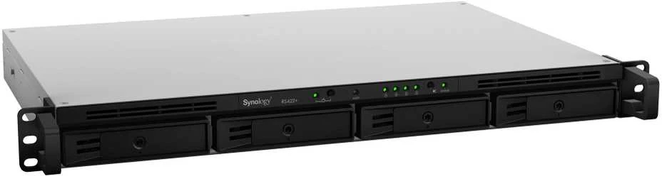Serveris Synology Sinologija | RS422+ | Iki 4 HDD / SSD karšto pakeitimo | AMD Ryzen | Ryzen R1600 | Procesoriaus dažnis 2,6 GHz | 2 GB | DDR4