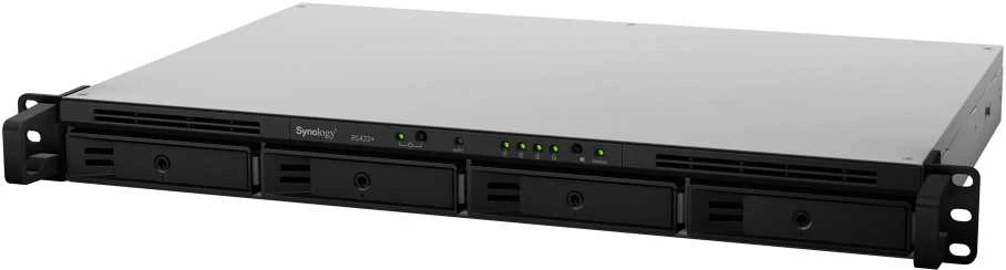 Serveris Synology Sinologija | RS422+ | Iki 4 HDD / SSD karšto pakeitimo | AMD Ryzen | Ryzen R1600 | Procesoriaus dažnis 2,6 GHz | 2 GB | DDR4