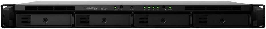 Serveris Synology Sinologija | RS422+ | Iki 4 HDD / SSD karšto pakeitimo | AMD Ryzen | Ryzen R1600 | Procesoriaus dažnis 2,6 GHz | 2 GB | DDR4