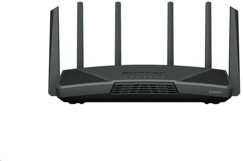 Synology RT6600ax Ultra-fast and Secure Belaidis maršrutizatorius for Homes | Synology | Ultra-fast and Secure Belaidis maršrutizatorius for Homes | RT6600ax | 802.11ax | 4800 Mbit/s | Ethernet LAN (RJ-45) jungtys 5 | Mesh Support No | MU-MiMO Yes | No mobile broadband | Antenna type External antena x 6 | 24 mėn.