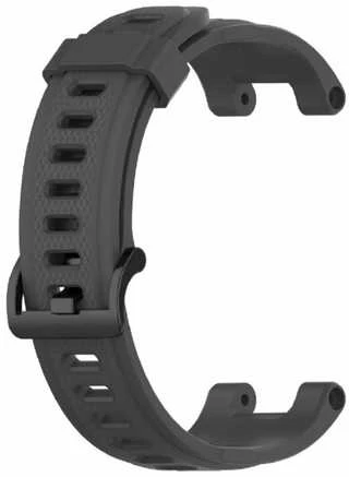 Tactical 606 silikoninė apyrankė skirta Amazfit T-Rex/T-Rex Pro juodos spalvos
