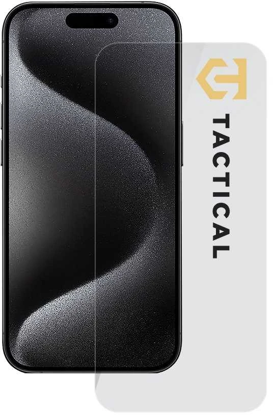 Tactical apsauginis stiklas Shield 2.5D skirtas Apple iPhone 15 Pro skaidrus