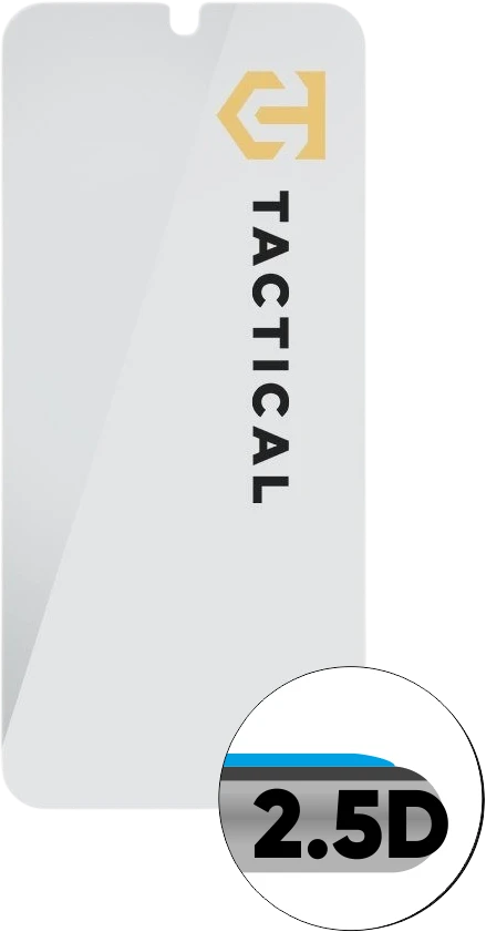 Tactical Apsauginis stiklas Shield 2.5D skirtas Samsung Galaxy A17 4G/5G Clear