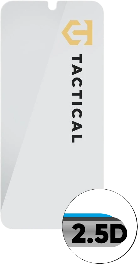 Tactical Apsauginis stiklas Shield 2.5D skirtas Samsung Galaxy A17 4G/5G Clear