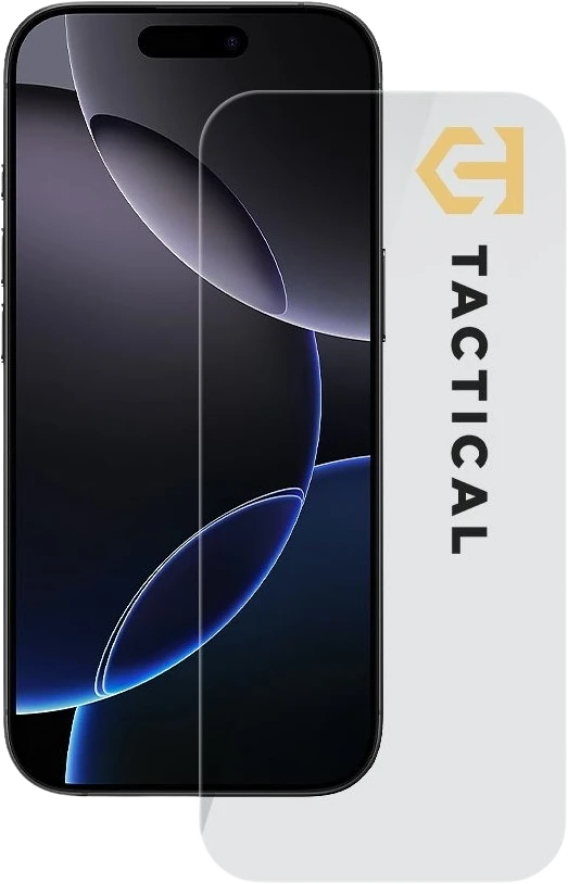 Tactical Apsauginis stiklas Shield 2.5D skirtas Apple iPhone 17 Pro Clear