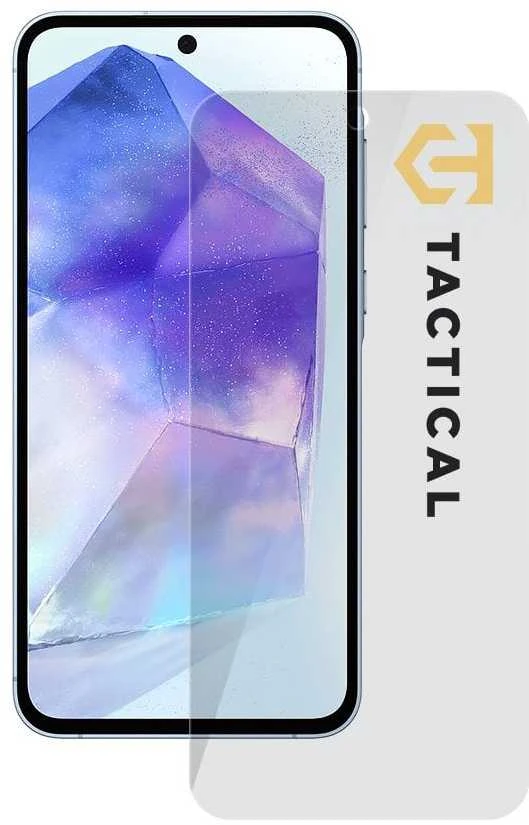 Tactical apsauginis stiklas Shield 2.5D skirtas Samsung Galaxy A55 5G skaidrus