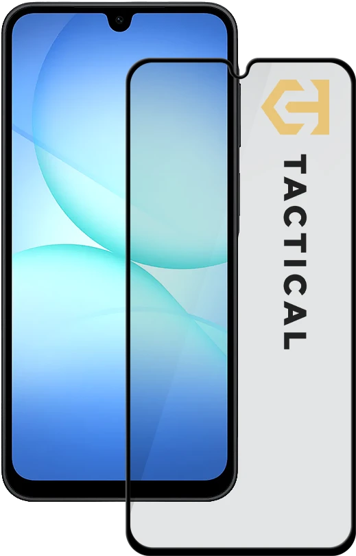 Tactical Apsauginis stiklas Shield Privacy Stealth 5D skirtas Samsung Galaxy A17 4G/5G juodos spalvos