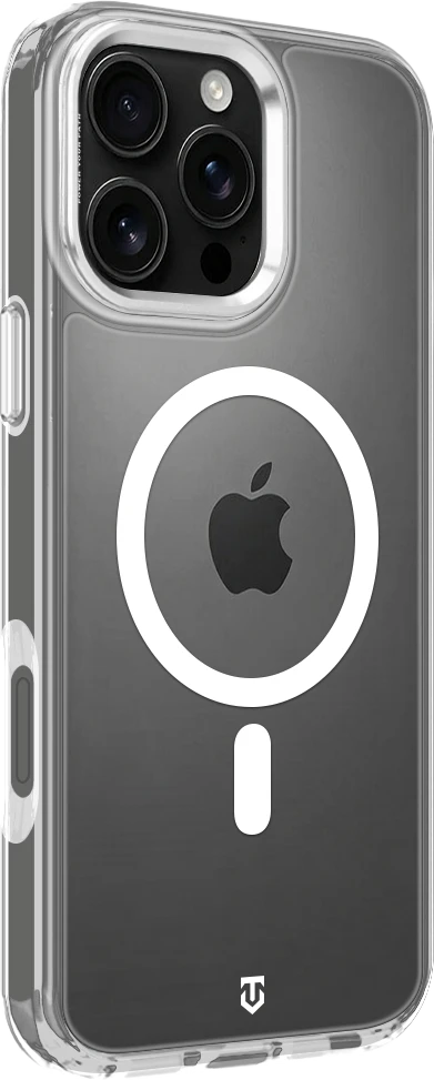Dėklas Tactical MagForce 2.0 phone case with MagSafe support for iPhone 16 Pro Max sidabrinis