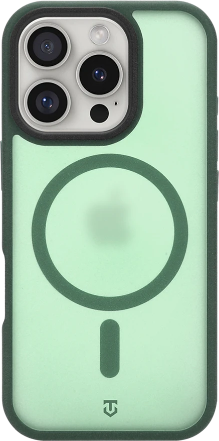 Dėklas Tactical MagForce Hypersand dangtelis, skirtas Apple iPhone 16 Pro, miško žalias