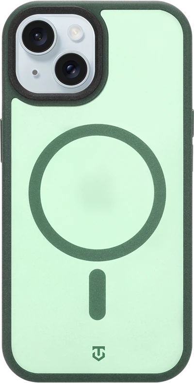 Dėklas Tactical MagForce Hypersand dangtelis Apple iPhone 15 miško žalia