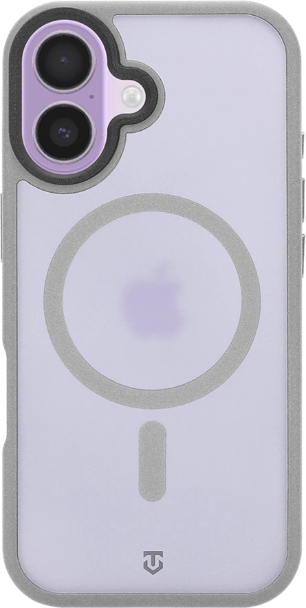 Dėklas Tactical MagForce Hypersand dangtelis, skirtas Apple iPhone 17, šviesiai pilkas