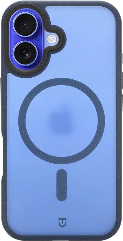 Dėklas Tactical MagForce Hypersand dangtelis, skirtas Apple iPhone 16, tamsiai mėlyna
