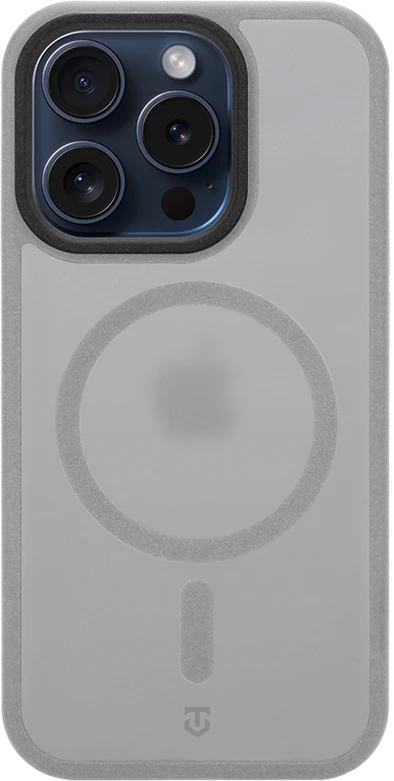 Dėklas Tactical MagForce Hypersand Cover for Apple iPhone 15 Pro Light Pilkas