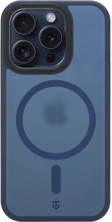 Dėklas Tactical MagForce Hypersand Cover for Apple iPhone 15 Pro Deep Mėlyna