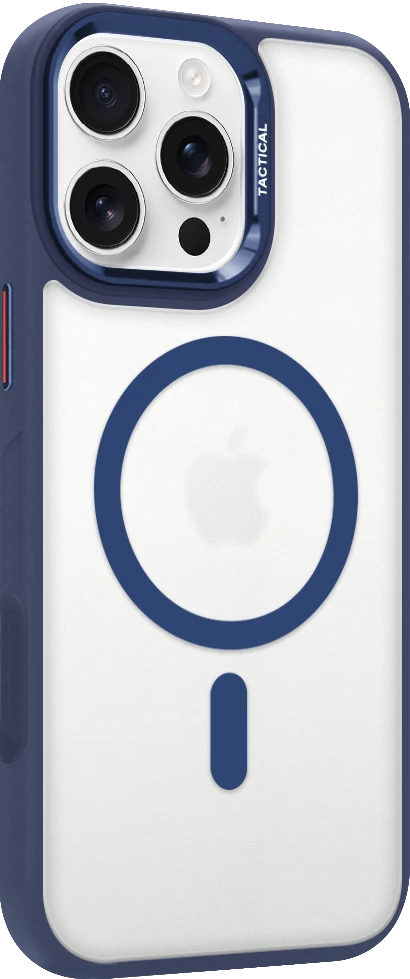Dėklas Tactical MagForce Hyperstealth 3.0 dangtelis Apple iPhone 16 Pro Max tamsiai mėlynas