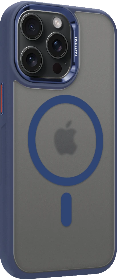 Dėklas Tactical MagForce Hyperstealth 3.0 dangtelis Apple iPhone 15 Pro Max tamsiai mėlynas
