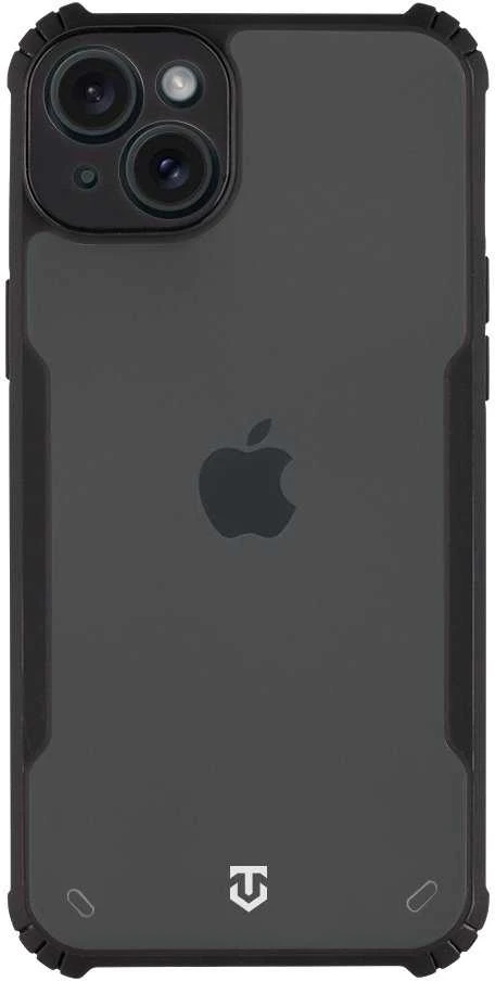 Dėklas Tactical Quantum Stealth dangtelis, skirtas Apple iPhone 15 Plus skaidrus/juodas