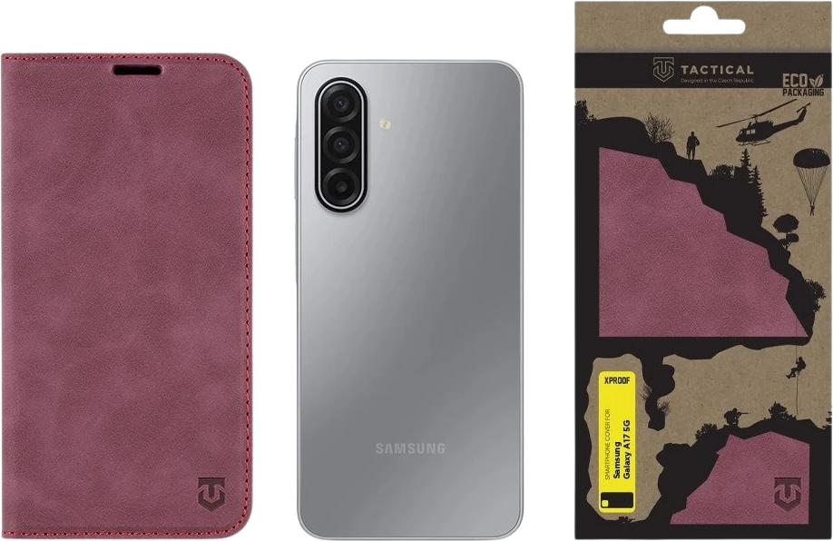 Tactical Xproof dėklas skirtas Samsung Galaxy A17 5G Raudona Beret