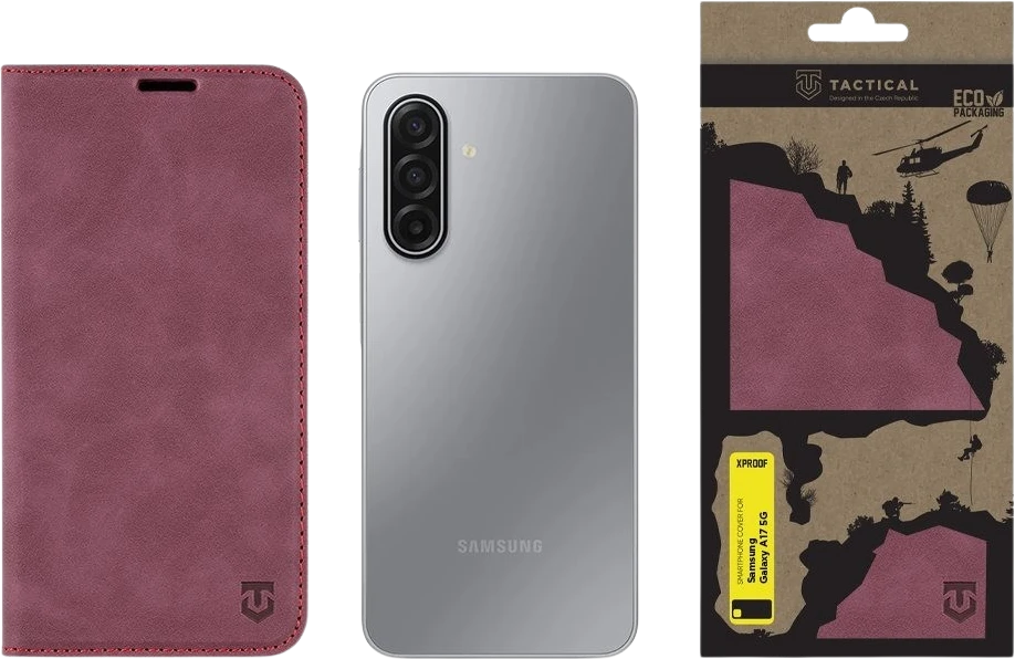 Tactical Xproof dėklas skirtas Samsung Galaxy A17 5G Raudona Beret