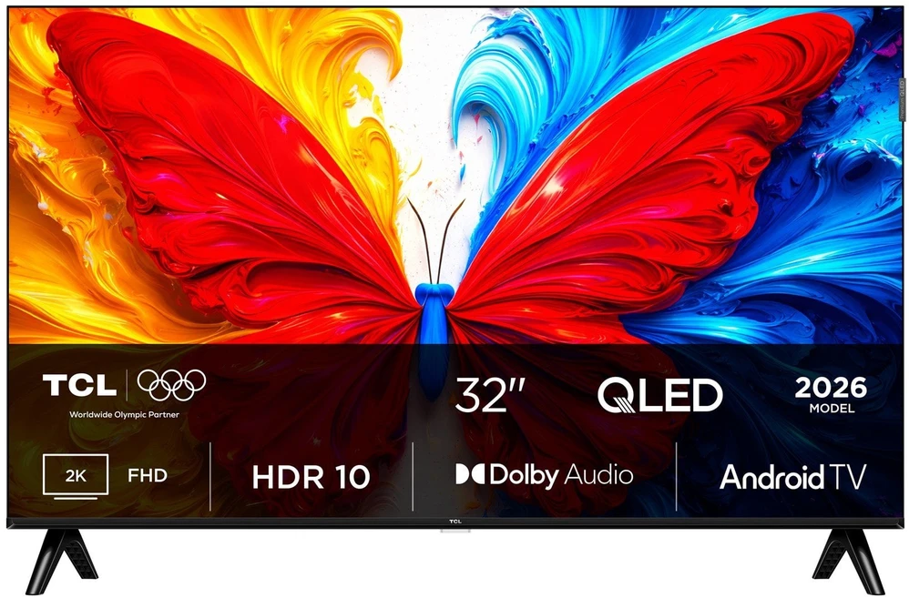 TCL S5L 32S5L TV 81.3 cm (32") Full HD Smart TV Wi-Fi Juodas 300 cd/m²