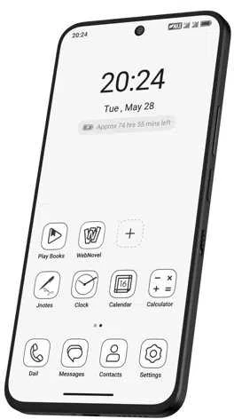 Išmanusis telefonas TCL NXTPAPER 60 ULTRA, 12/256 GB, Tamsaus chromo spalvos
