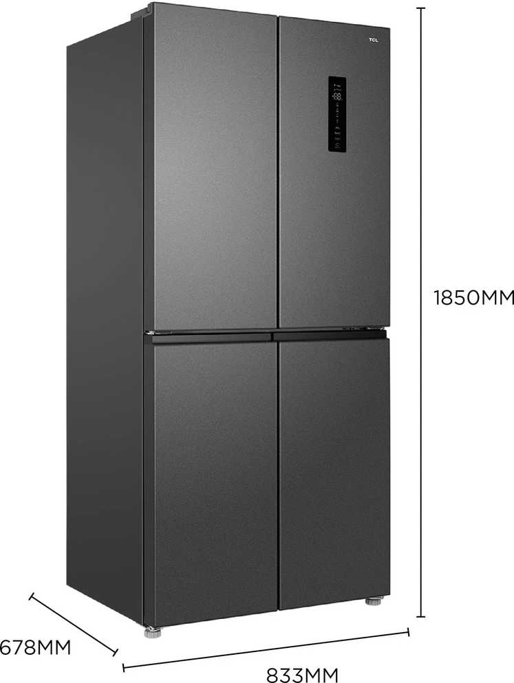 TCL RP470CSE1 American šaldytuvas
