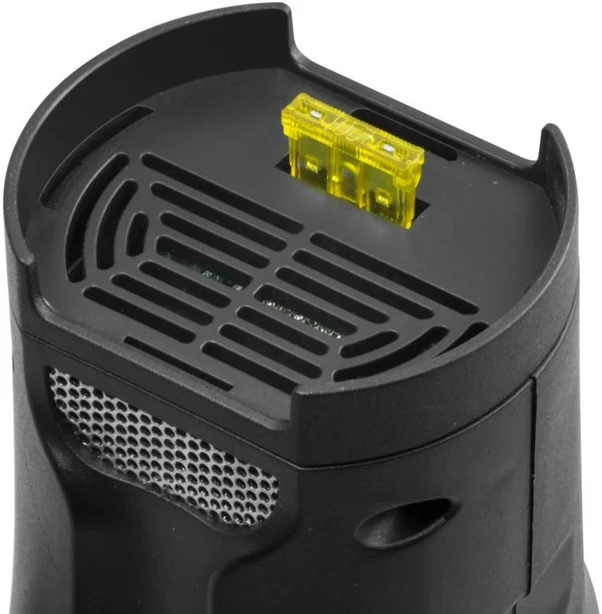 Technaxx TE13 automobilio maitinimo keitiklis, 2 USB prievadai ir 1 CEE 7/4 išvestis, DC 12V, AC 230V 50hz, Juodas / TE13