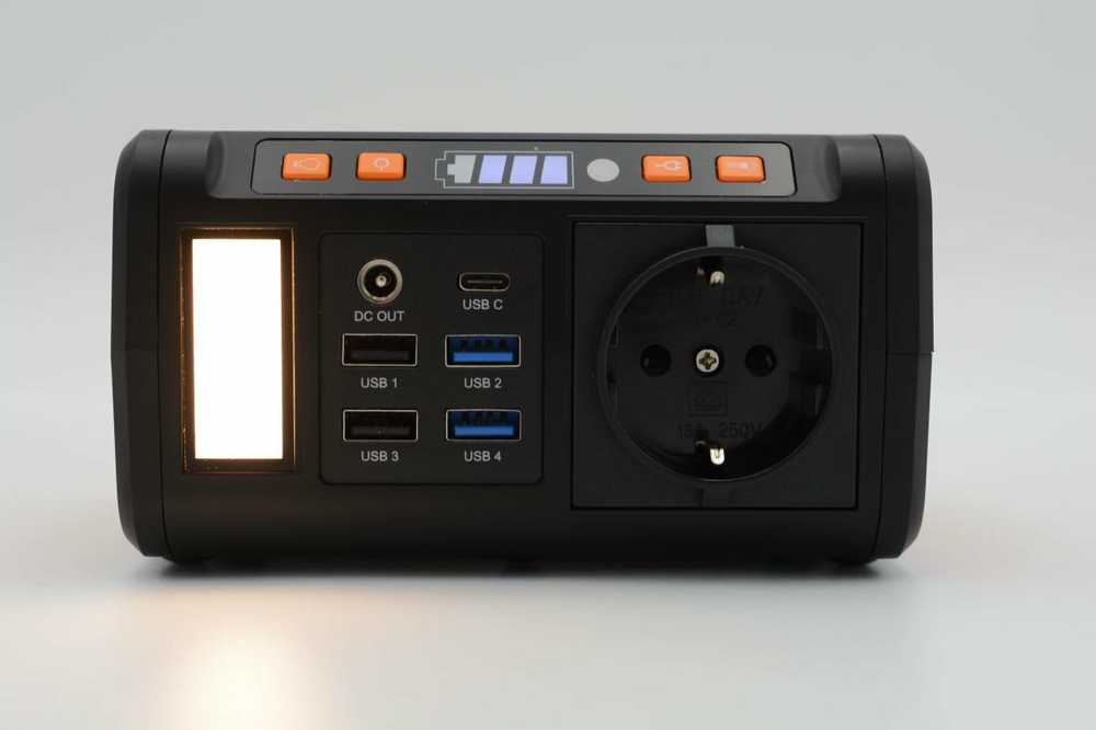 Technaxx įkrovimo stotelė 80W TX-205, juodas