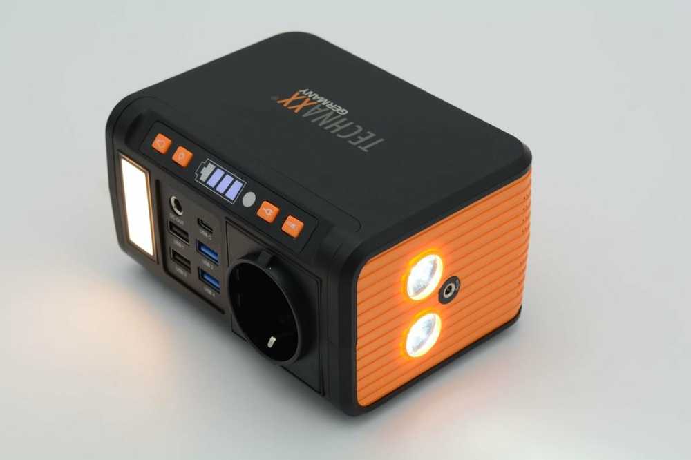 Technaxx įkrovimo stotelė 80W TX-205, juodas