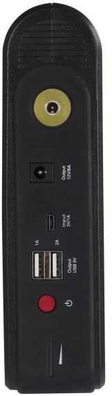 Technaxx Jump Starter, Powerbank 3-v-1, 10000mAh Juodas ( TX-218)