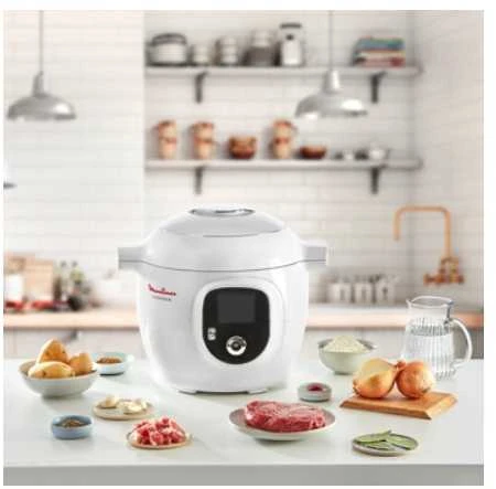 Tefal CY851130 Multi Cooker 6L Chromas, Baltas