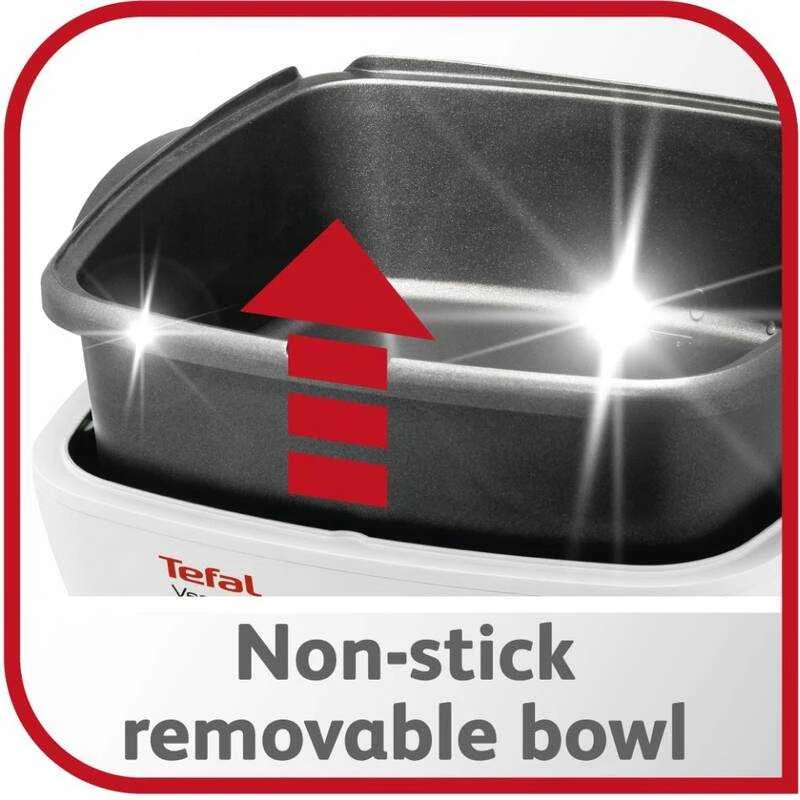 Gruzdintuvė TEFAL Daugiafunkcinis puodas FR490070 Versalio Deluxe 7 in 1 Capacity 2 L, Baltas