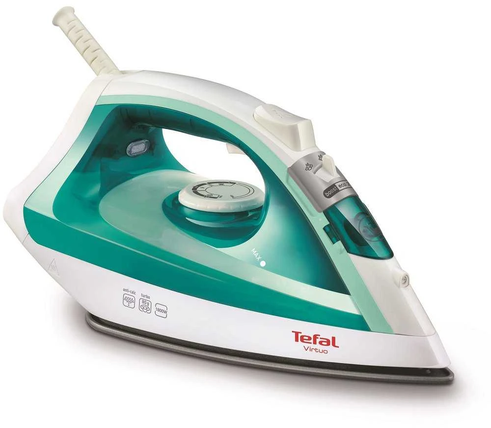Tefal Virtuo FV1710 lygintuvas Garinis lygintuvas Žalia, Balta 1800 W