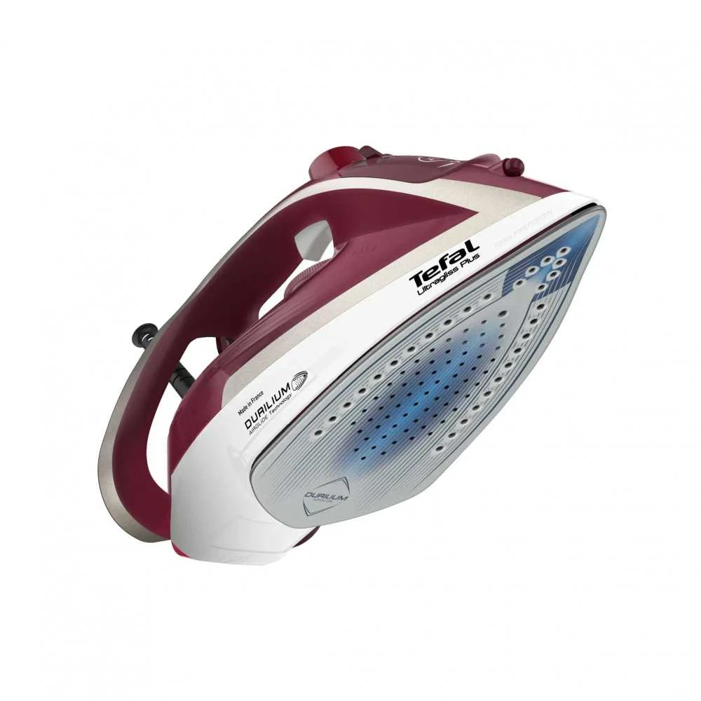 TEFAL | FV6810E0 Ultragliss Plus | Garų lygintuvas | 2800 W | Vanduo tank capacity 270 ml | Continuous steam 50 g/min | Steam boost performance 250 g/min | Raudona/Baltas
