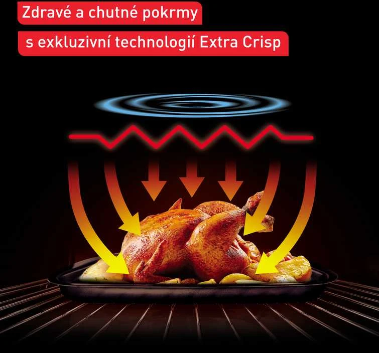 Gruzdintuvė Tefal Easy Fry Air Fryer Oven 20L FW6058 (juodas/sidabrinis)