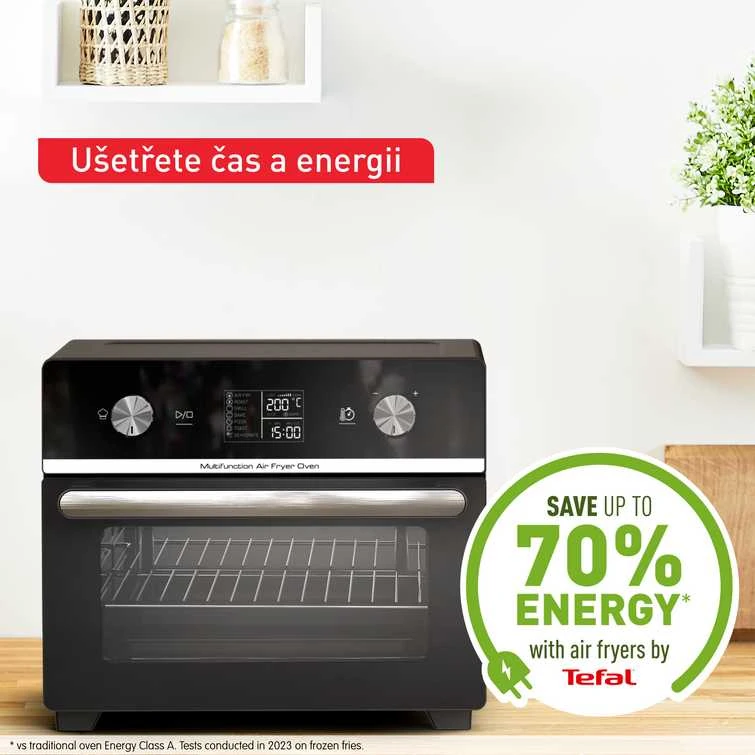 Gruzdintuvė Tefal Easy Fry Air Fryer Oven 20L FW6058 (juodas/sidabrinis)