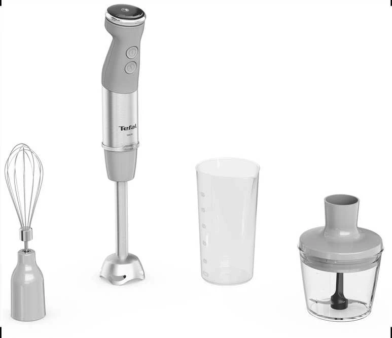 Tefal Quickchef+ HB673B30 plakiklis Immersion plakiklis 1000 W Pilkas, Nerūdijantis plienas