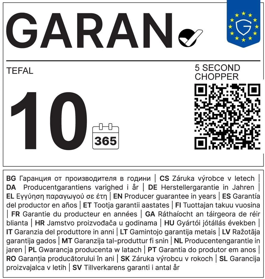 Mėsmalė Tefal K13304 rankinė maisto pjaustyklė Žalia, Permatomas, Balta