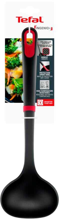 Tefal Ingenio+ nailoninis samtis K1980434, juodas/raudonas