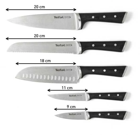 Tefal Set blokas + peiliai 5 vnt. (K232S574)